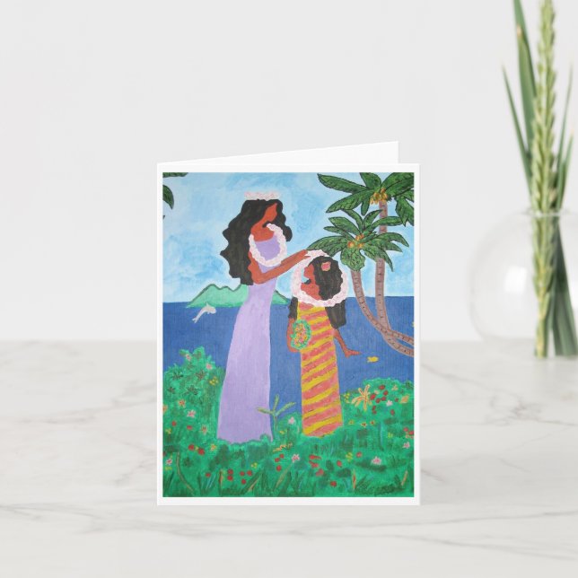 Tahiti Girls Card (Front)