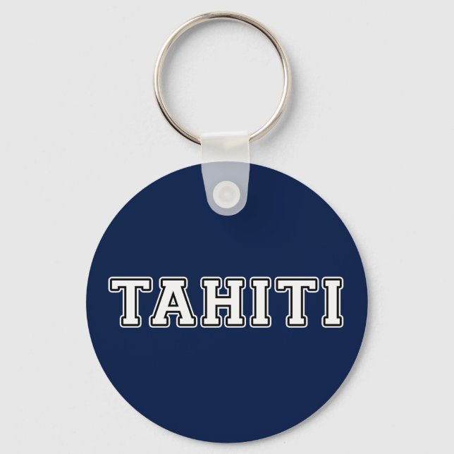 Tahiti Key Ring (Front)