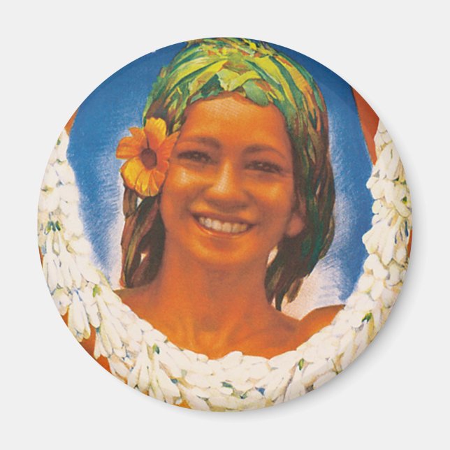 Tahiti ~ La Perle du Pacifique Magnet (Front)