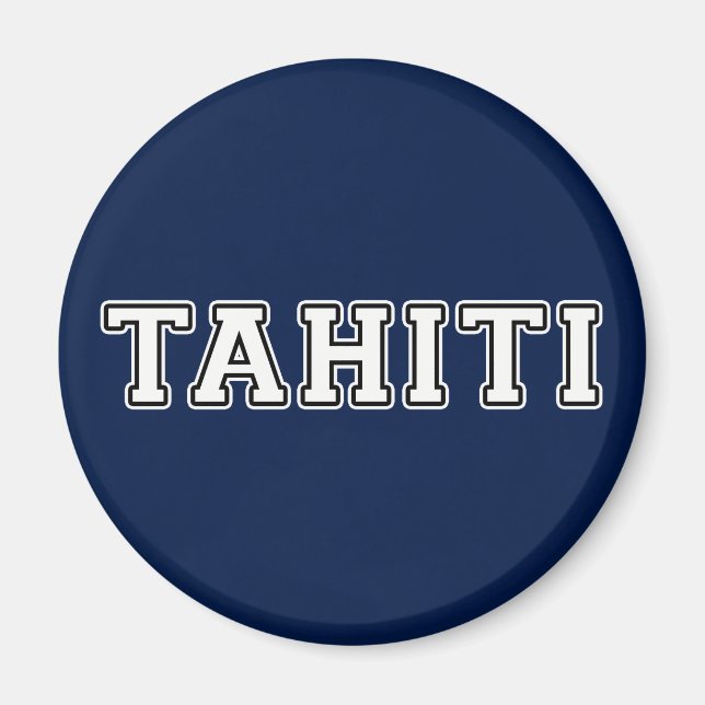 Tahiti Magnet (Front)