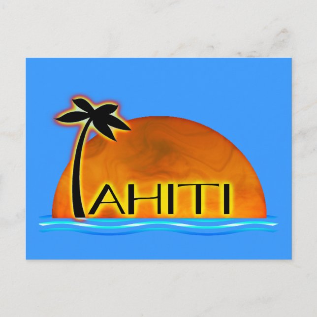 Tahiti Postcard (Front)