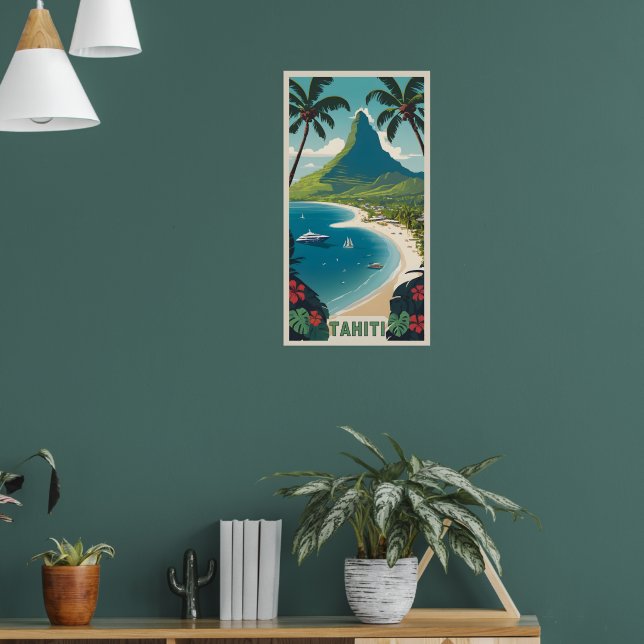 Tahiti Poster (Living Room 1)