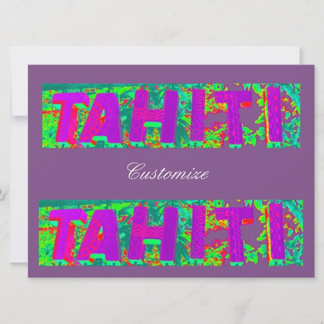Tahiti Sign Thunder_Cove (Front)