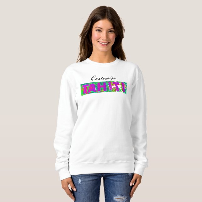 Tahiti Sign Thunder_Cove Sweatshirt (Front Full)