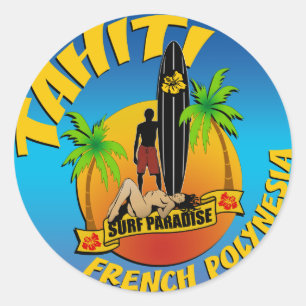 Tahiti sticker