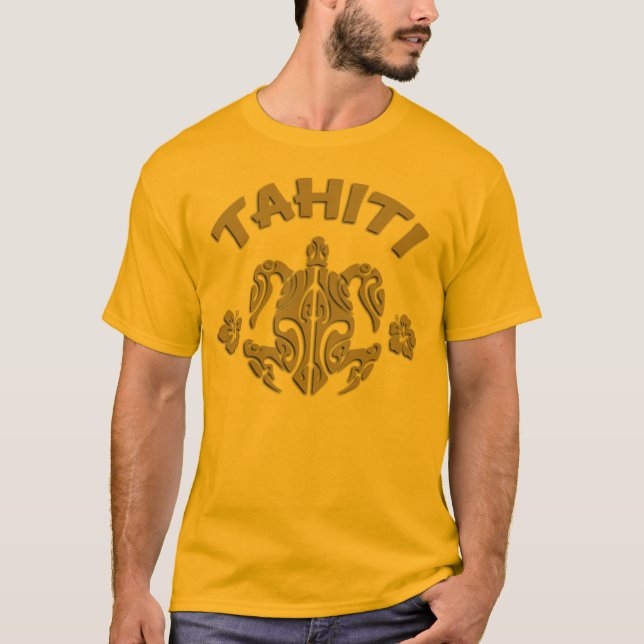 tahiti turtle T-Shirt (Front)