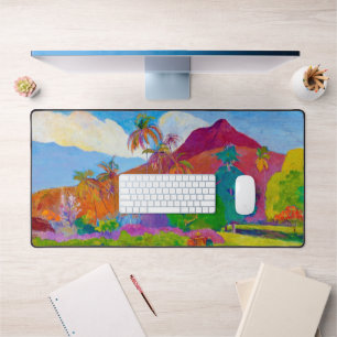 Tahitian Landscape, Gauguin Desk Mat