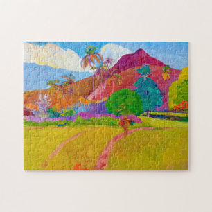 Tahitian Landscape, Gauguin Jigsaw Puzzle