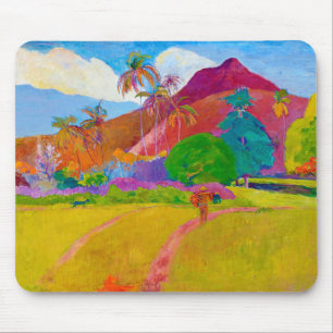 Tahitian Landscape, Gauguin Mouse Mat