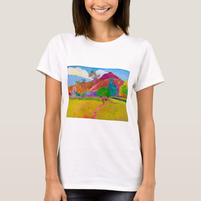 Tahitian Landscape, Gauguin T-Shirt (Front)