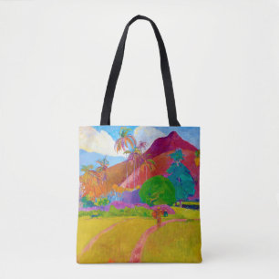Tahitian Landscape, Gauguin Tote Bag