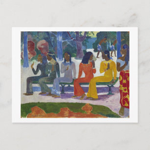 Tahitian Women, Gauguin Postcard