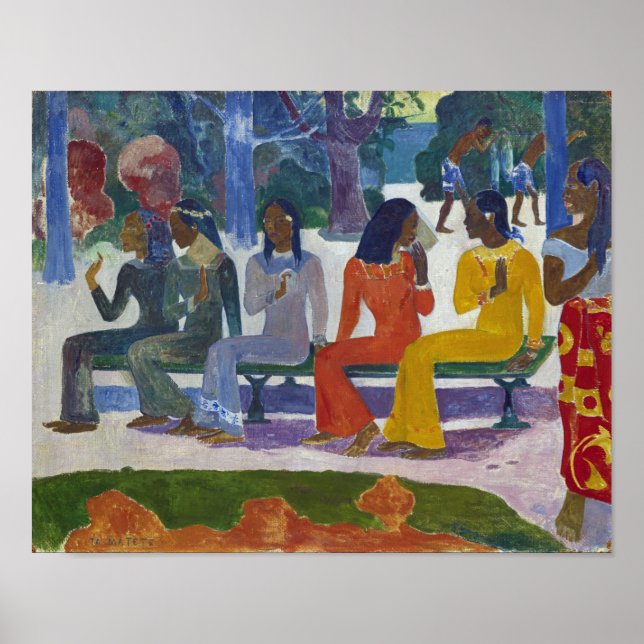 Tahitian Women, Gauguin Poster (Front)