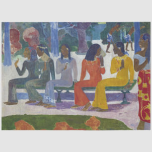 Tahitian Women, Gauguin Tissue Paper