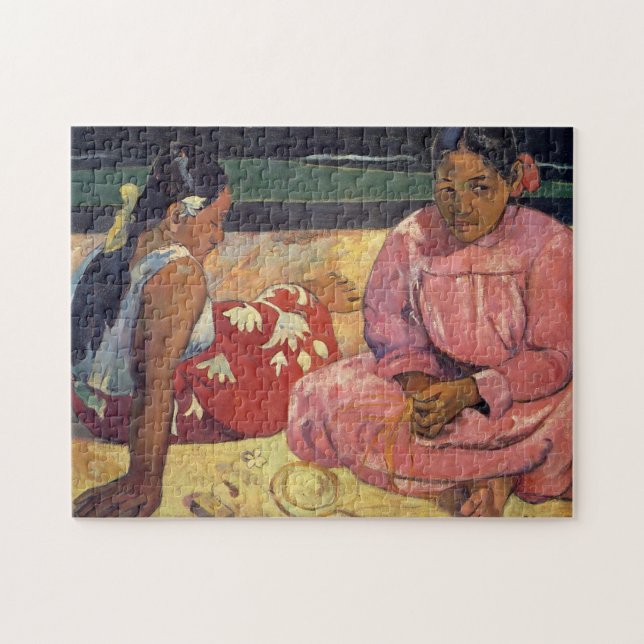 Tahitian Women on the Beach - Paul Gauguin Jigsaw Puzzle (Horizontal)