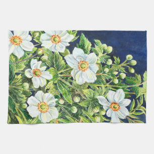Tahlia's Windflowers - Tea Towel
