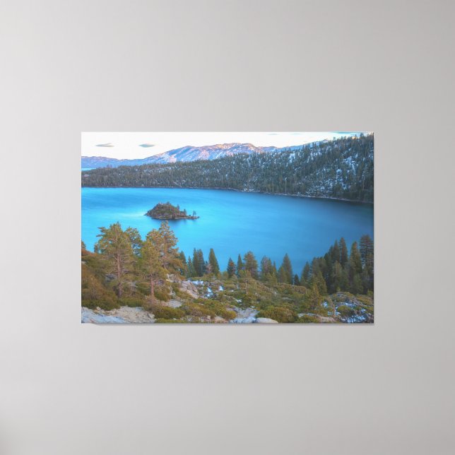 Tahoe Emerald Bay Canvas Print (Front)