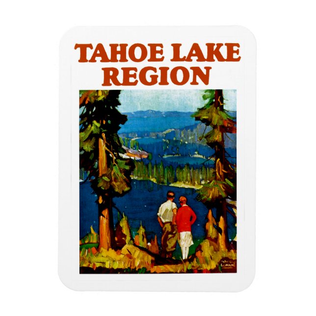 Tahoe Lake Region Magnet (Vertical)