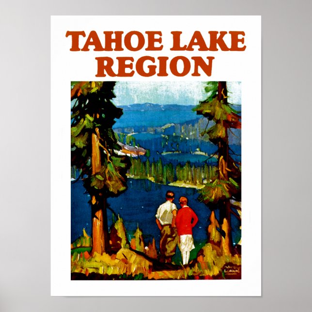 Tahoe Lake Region Poster (Front)