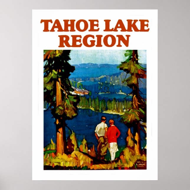 Tahoe Lake Region Poster (Front)
