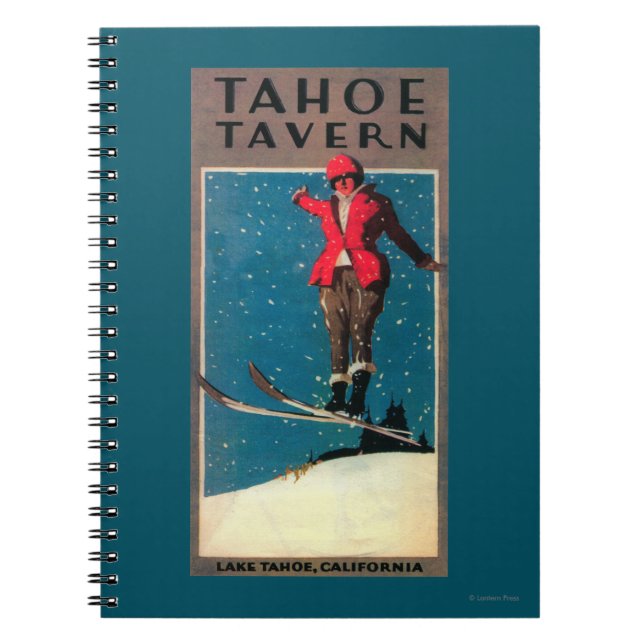 Tahoe Tavern Promo Poster Notebook (Front)