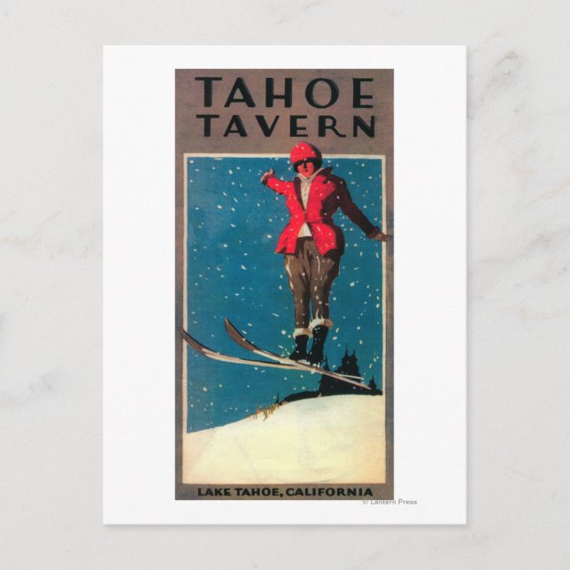 Tahoe Tavern Promo Poster Postcard (Front)