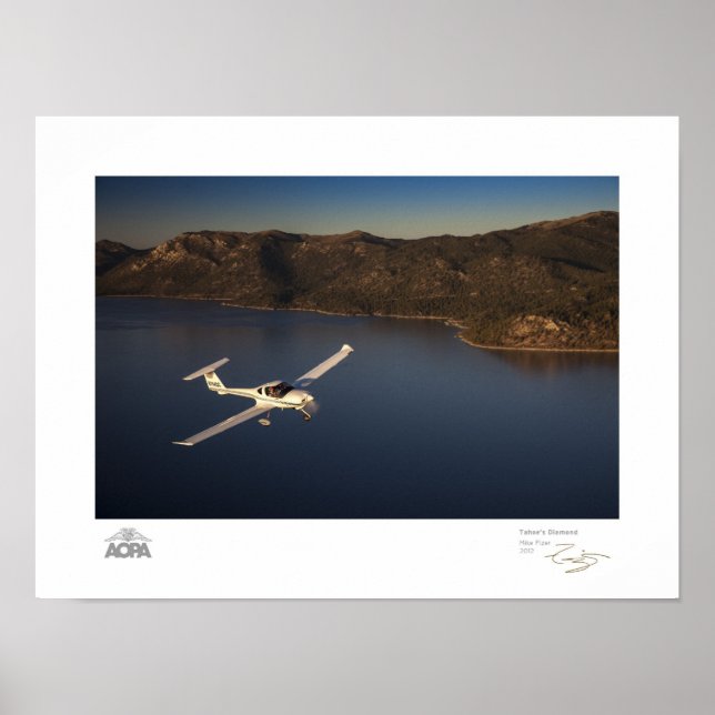 Tahoe's Diamond Gallery Poster (Front)