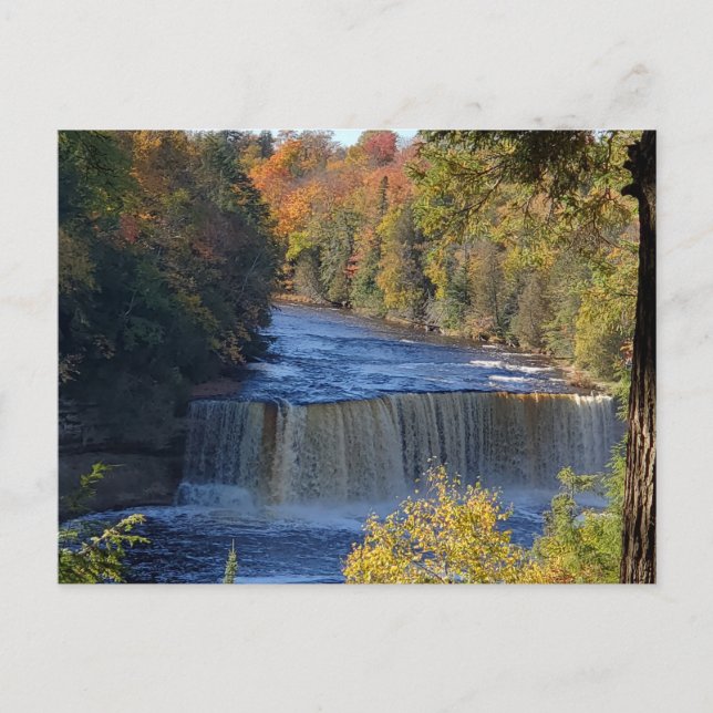 Tahqaumenon Falls, Michigan Postcard (Front)
