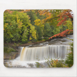 Tahquamenon Falls in Fall Mouse Mat