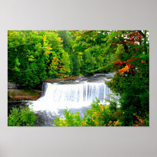 Tahquamenon Falls Michigan Poster