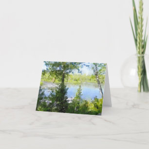 Tahquamenon Falls State Park Blank card