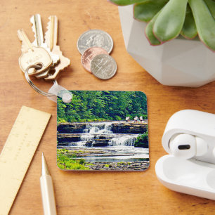 Tahquamenon Falls State Park Lower Falls, Michigan Key Ring