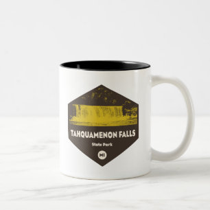 Tahquamenon Falls State Park Michigan Two-Tone Coffee Mug