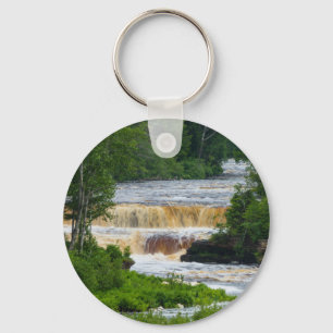 Tahquamenon Lower Falls Key Ring