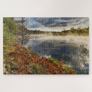 Tahquamenon River Sunrise Paradise, Michigan Jigsaw Puzzle
