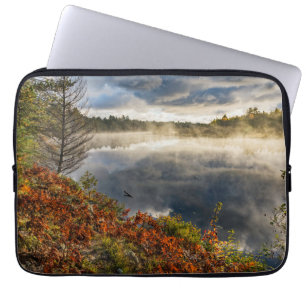 Tahquamenon River Sunrise   Paradise, Michigan Laptop Sleeve