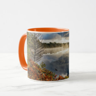 Tahquamenon River Sunrise   Paradise, Michigan Mug