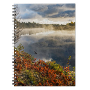 Tahquamenon River Sunrise   Paradise, Michigan Notebook