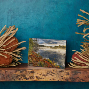 Tahquamenon River Sunrise Paradise, Michigan Plaque