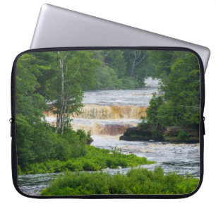 Tahquamenon The Lower Falls Laptop Sleeve