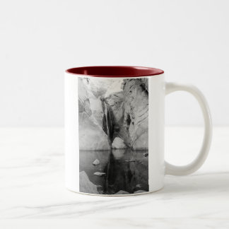 Tahquitz Canyon Waterfall, Palm Springs California Two-Tone Coffee Mug