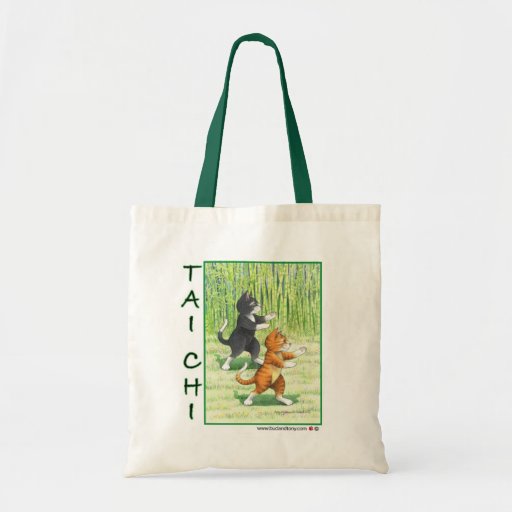 Image of Tai Chi Cats Bud & Tony Bag