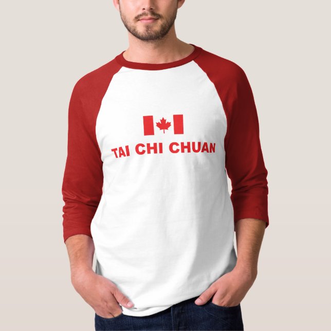 Tai Chi Chuan Canada Raglan T-Shirt (Front)