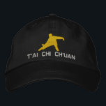 T'ai Chi Ch'uan Embroidered Hat<br><div class="desc">NOTE: Customise the Tai Chi Chuan Text to your liking Older Wade-Giles Spelling T'ai Chi Ch'uan or the newer Pinyin System Spelling Tai Ji Quan. Due to stitching limitations the accent marks have to be omitted. Tai Chi Chuan Embroidered T-Shirts, Sweatshirts and Caps. This Embroidery Tai Chi Chuan Cap will...</div>