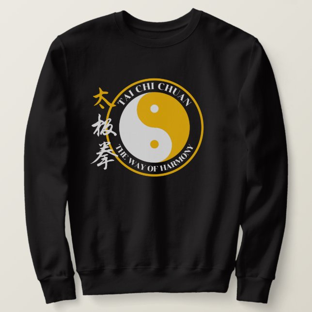 Tai Chi Chuan Symbol Sweatshirt (Design Front)