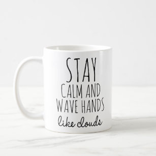 Tai Chi Coffee Mug, Wave Hands Like Clouds Coffee Mug