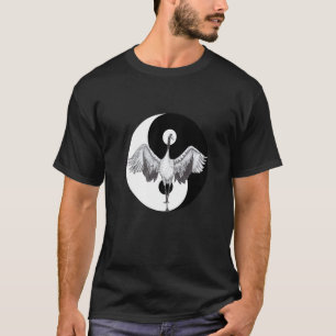 Tai Chi Crane Pose Sketch T-Shirt
