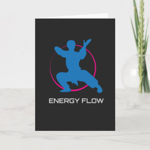 Tai Chi Energy Flow Martial Arts Card