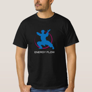 Tai Chi Energy Flow Martial Arts T-Shirt