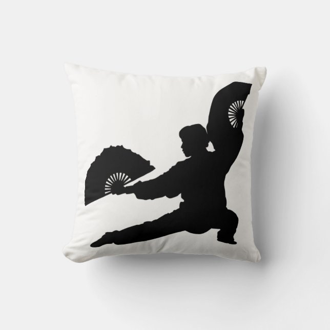 Tai Chi Fan Pillow (Front)